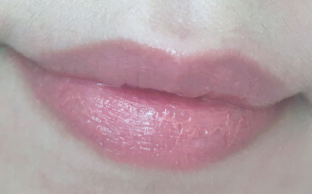 ラスティンググロスリップ/CEZANNE/口紅を使ったクチコミ(5枚目)