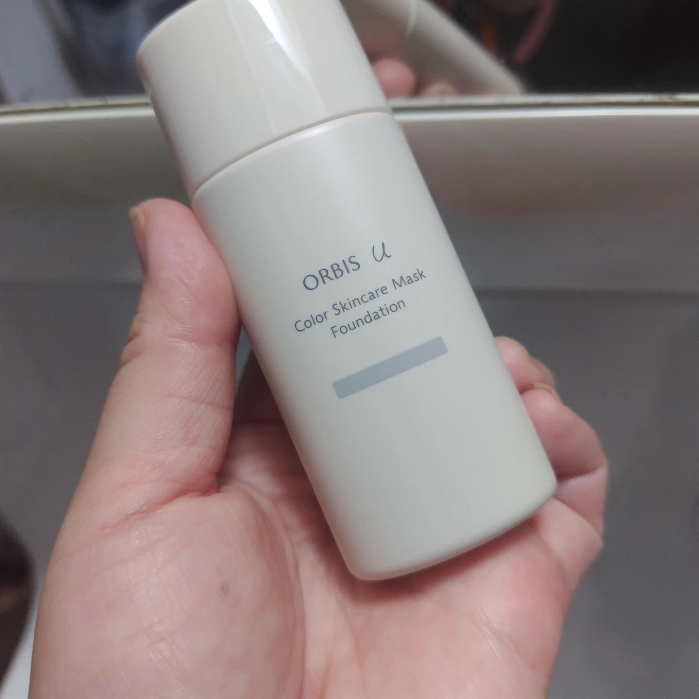 オルビスユー カラースキンケアマスク ファンデーション/オルビス/リキッドファンデーションを使ったクチコミ（1枚目）