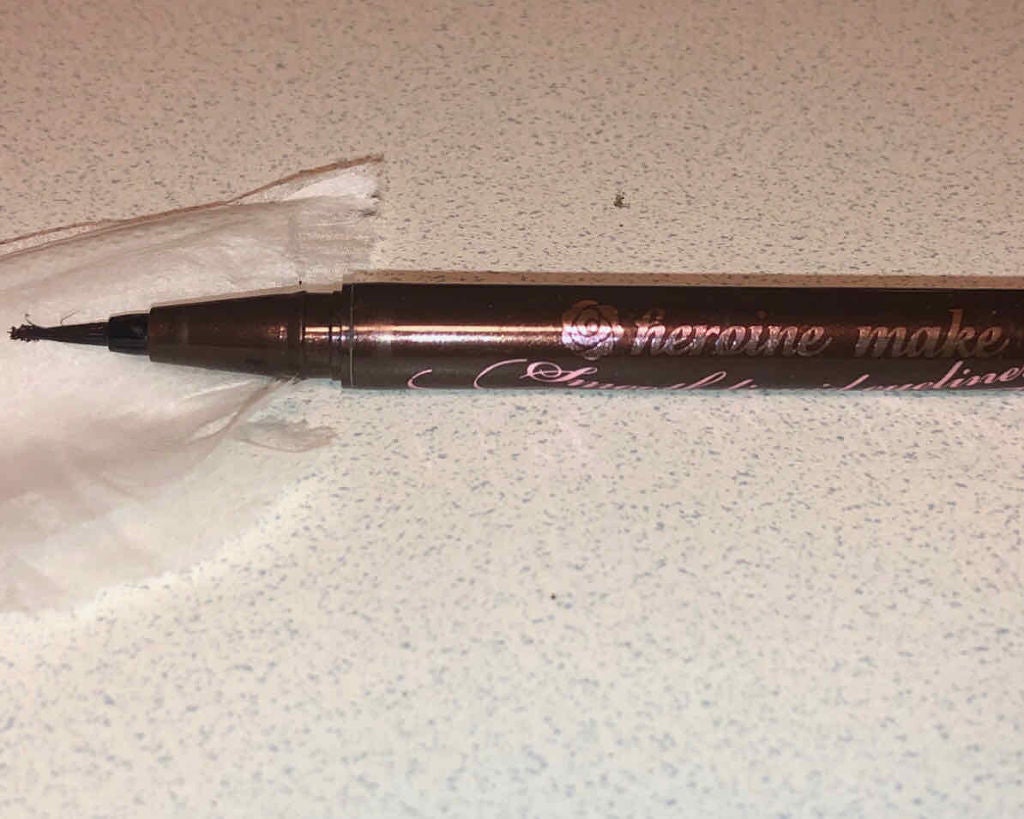 スムースリキッドアイライナー スーパーキープ/ヒロインメイク/リキッドアイライナーを使ったクチコミ(1枚目)