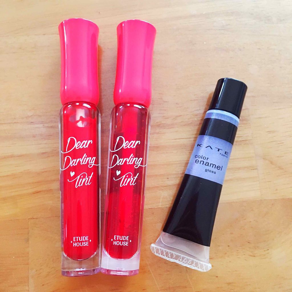 カラーエナメルグロス/KATE/リップグロスを使ったクチコミ(1枚目)