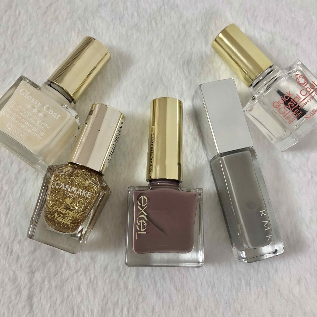 グロッシーコート/スキューズミー/オールインワンネイルを使ったクチコミ（2枚目）