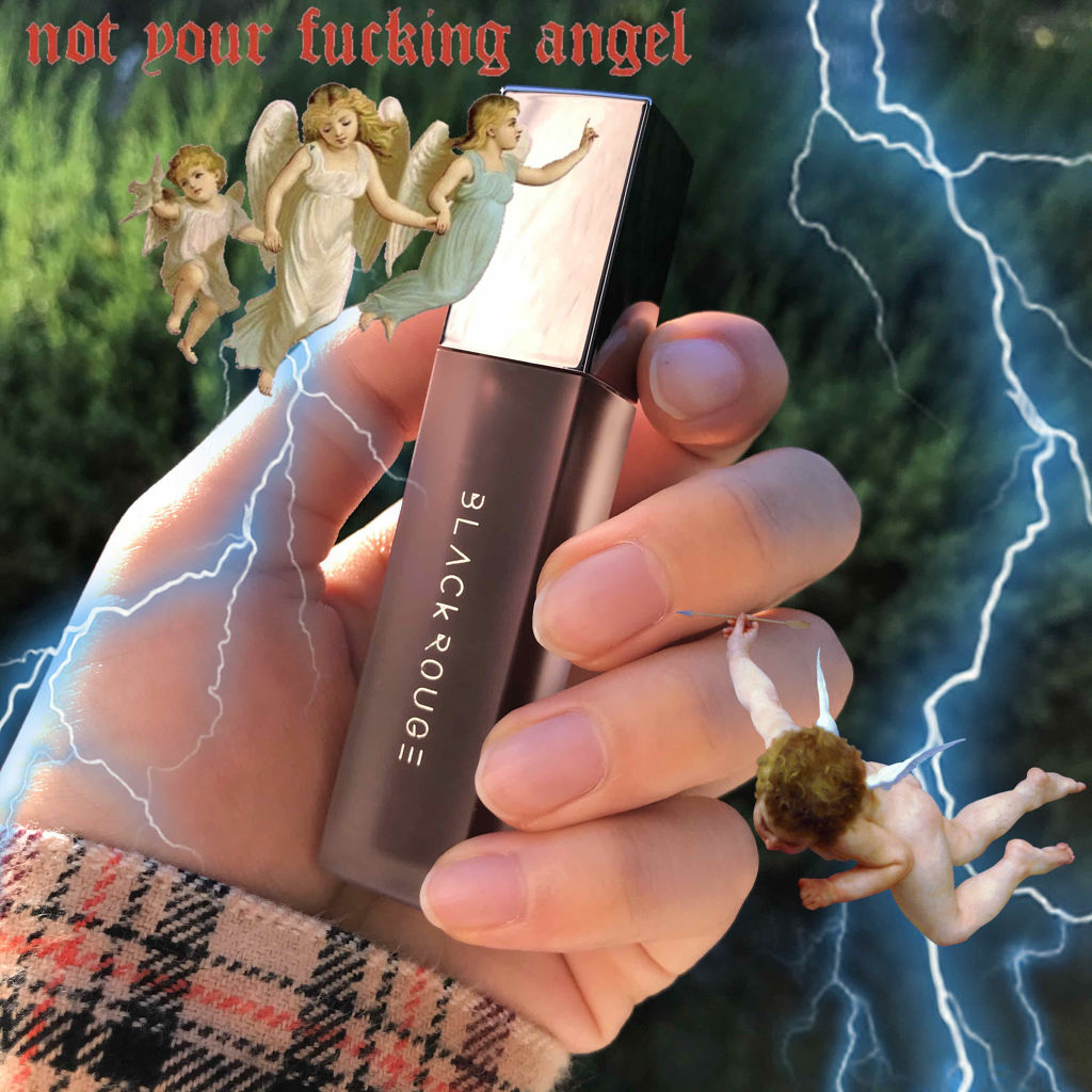 エアフィットベルベットティント/BLACK ROUGE/リップティントを使ったクチコミ（1枚目）