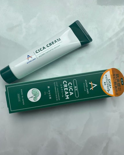 薬用CICAクリーム/アクネスラボ/フェイスクリームを使ったクチコミ(1枚目)