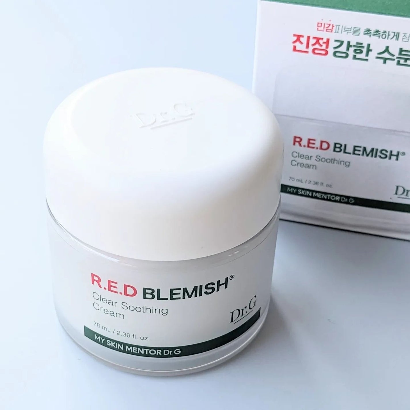 レッドブレミッシュ クリアスージングクリーム/Dr.G/フェイスクリームを使ったクチコミ(1枚目)