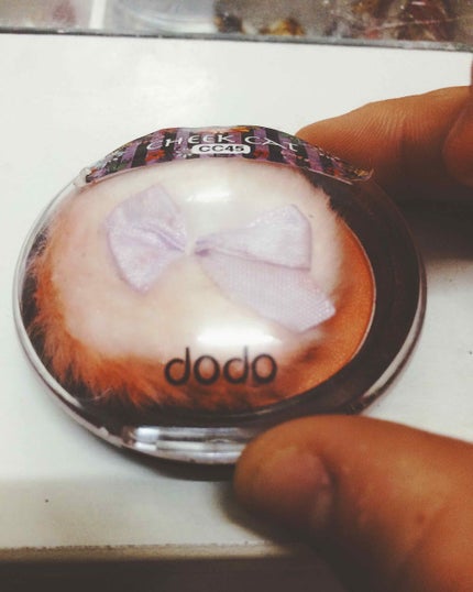 チークキャット/ドド/パウダーチークを使ったクチコミ(2枚目)