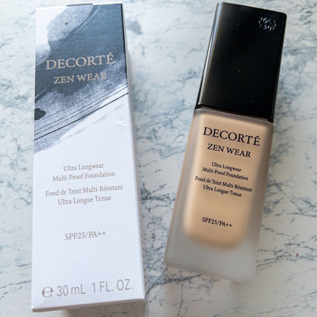 ゼン ウェア フルイド/DECORTÉ/リキッドファンデーションを使ったクチコミ(2枚目)