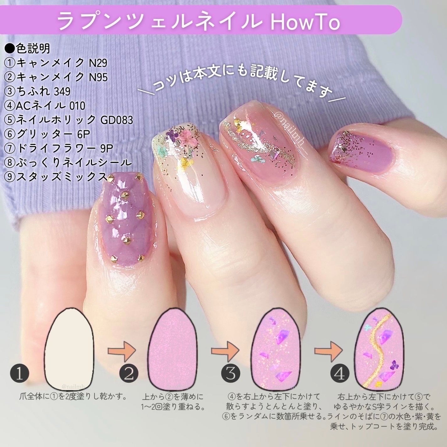 カラフルネイルズ/キャンメイク/マニキュアを使ったクチコミ(3枚目)