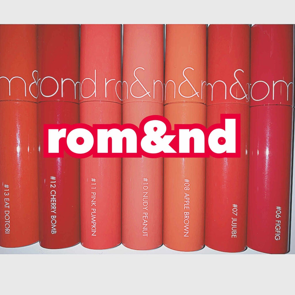 ジューシーラスティングティント/rom&nd/リップティントを使ったクチコミ(1枚目)