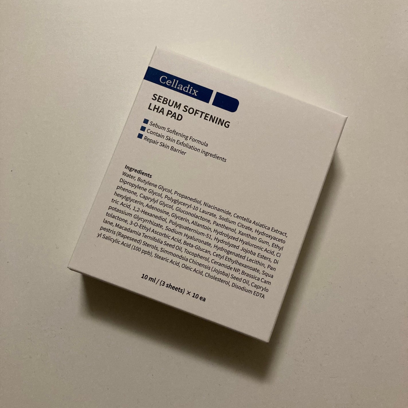 セバムソフトニング131LHAピーリングパッド/Celladix/トナーパッドを使ったクチコミ(1枚目)