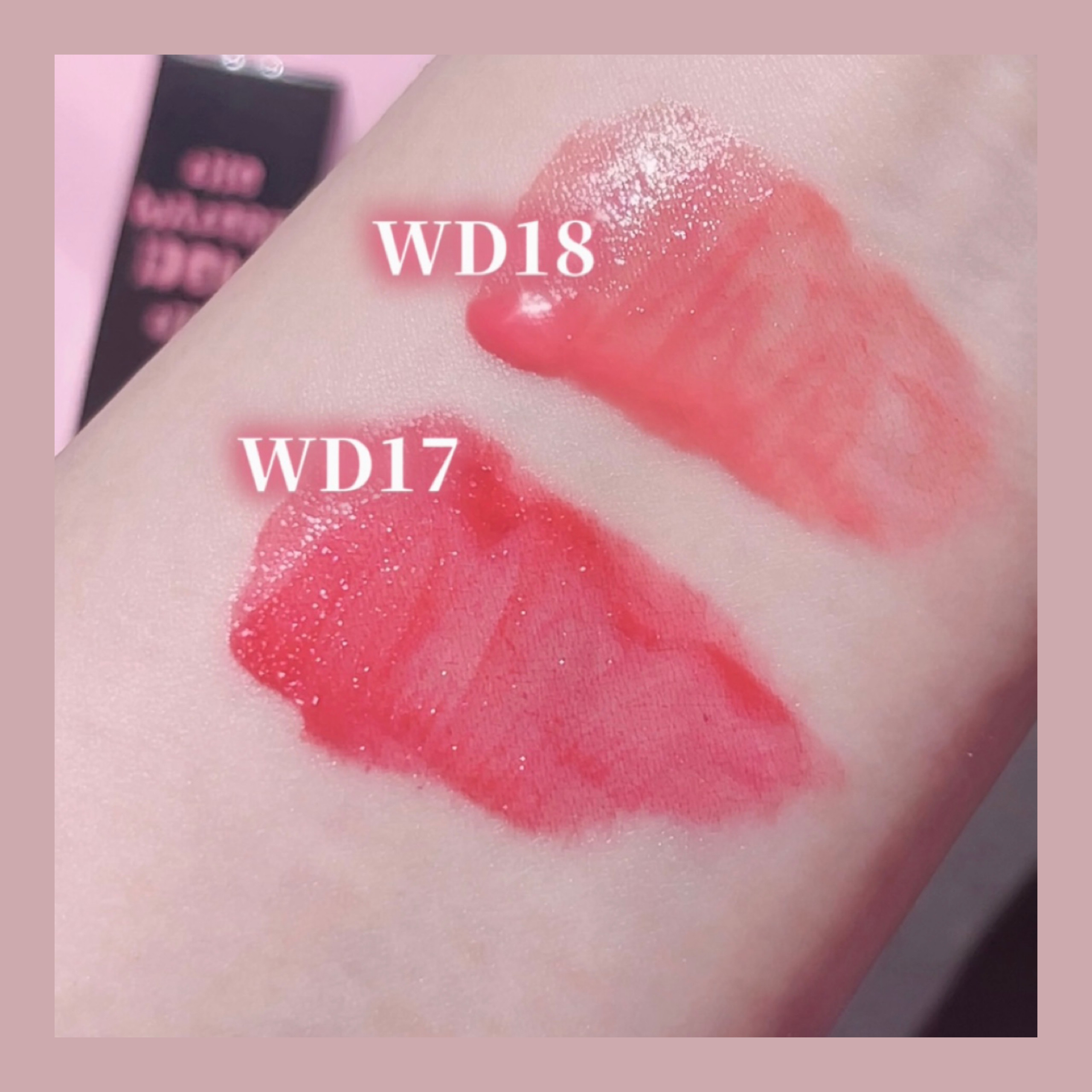 ザ ウォータリーデューティント/MERZY/リップティントを使ったクチコミ（3枚目）