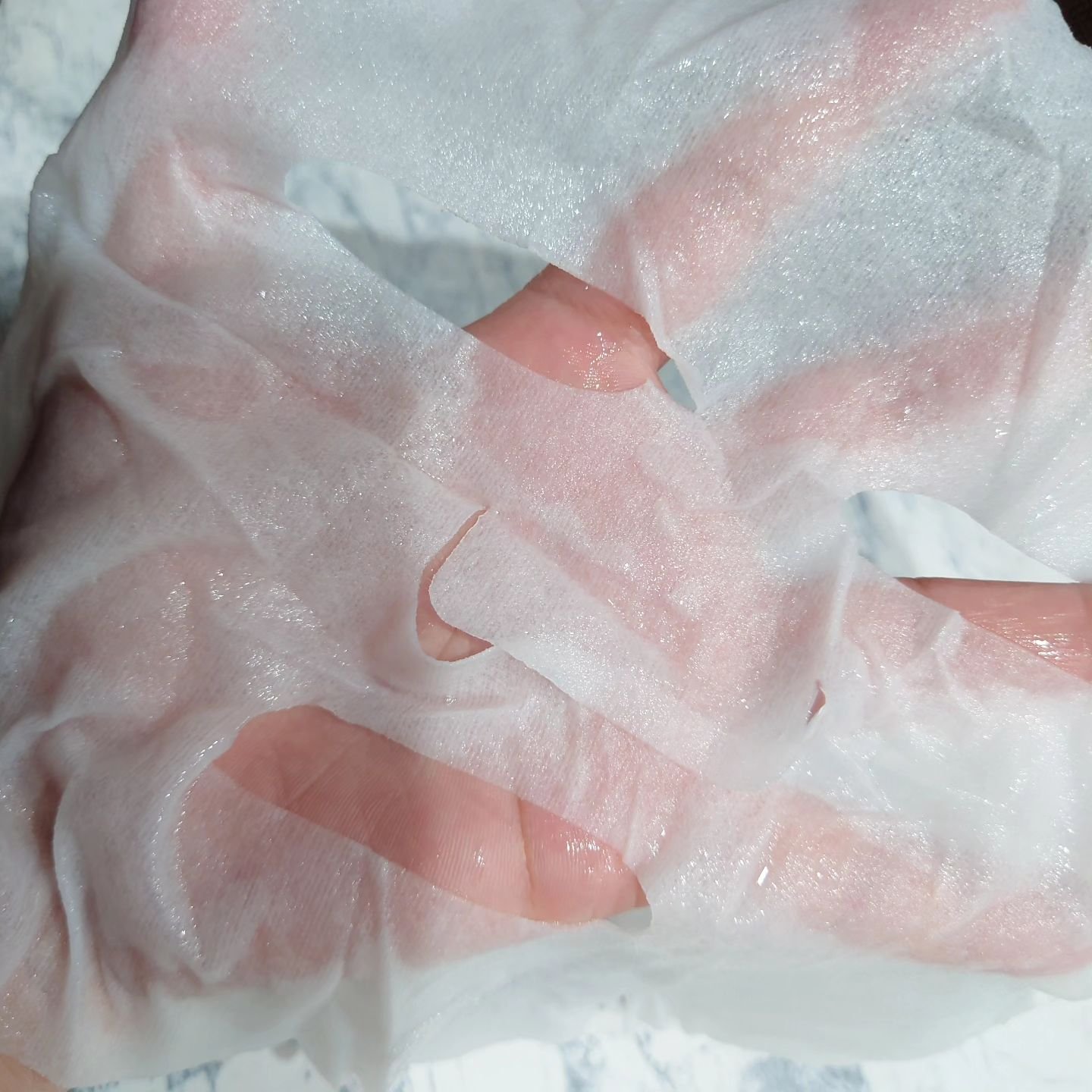 チェリーブロッサム コラーゲンマスク/REACNF/シートマスク・パックを使ったクチコミ（3枚目）