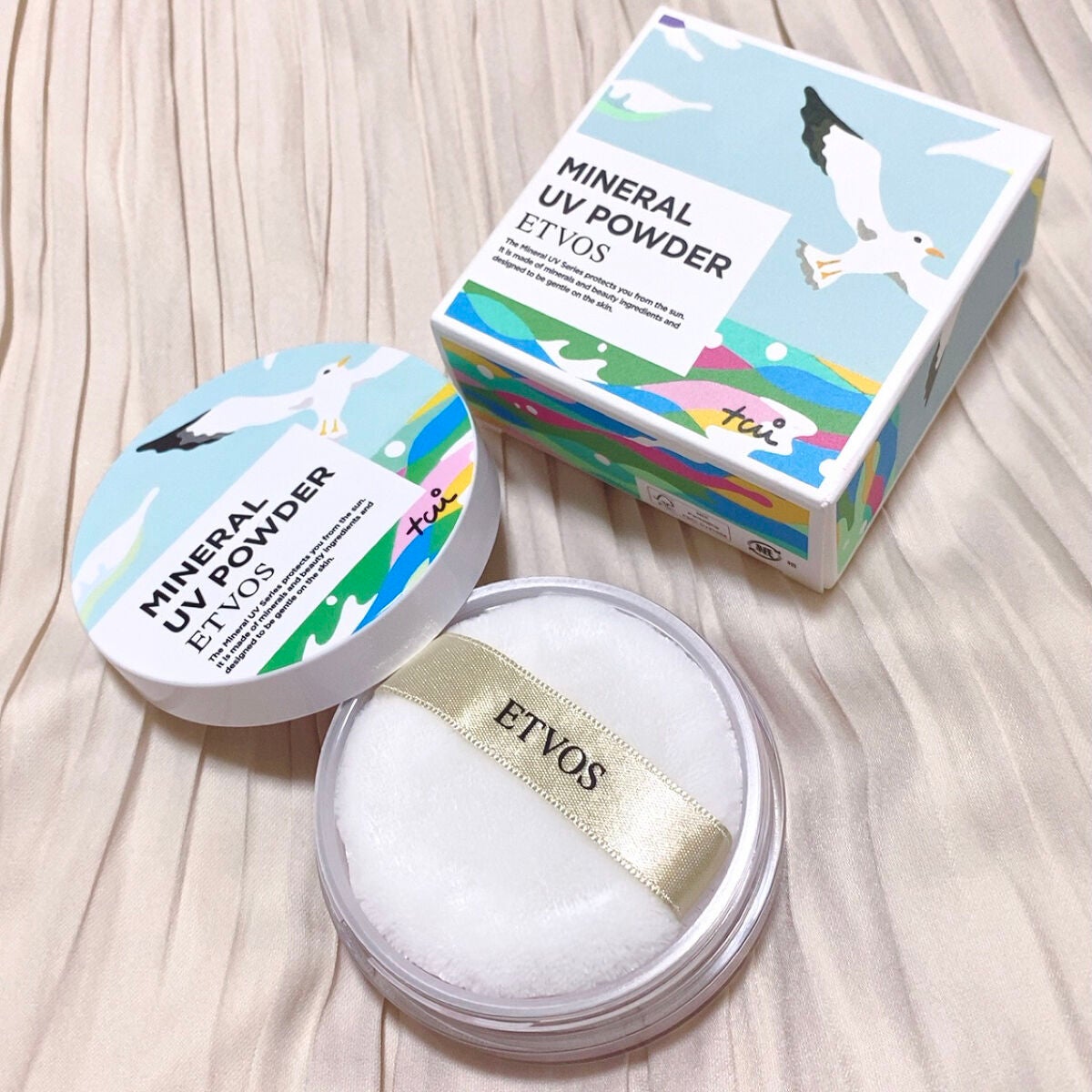 ミネラルUVパウダー/エトヴォス/ルースパウダーを使ったクチコミ(1枚目)