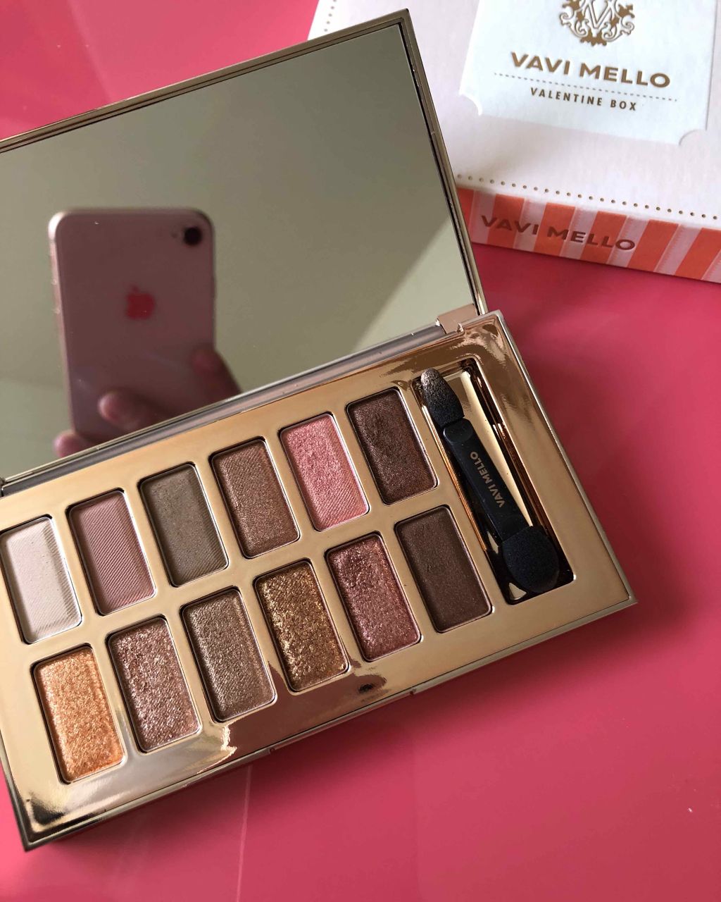 バレンタインボックス/VAVI MELLO/アイシャドウパレットを使ったクチコミ（1枚目）