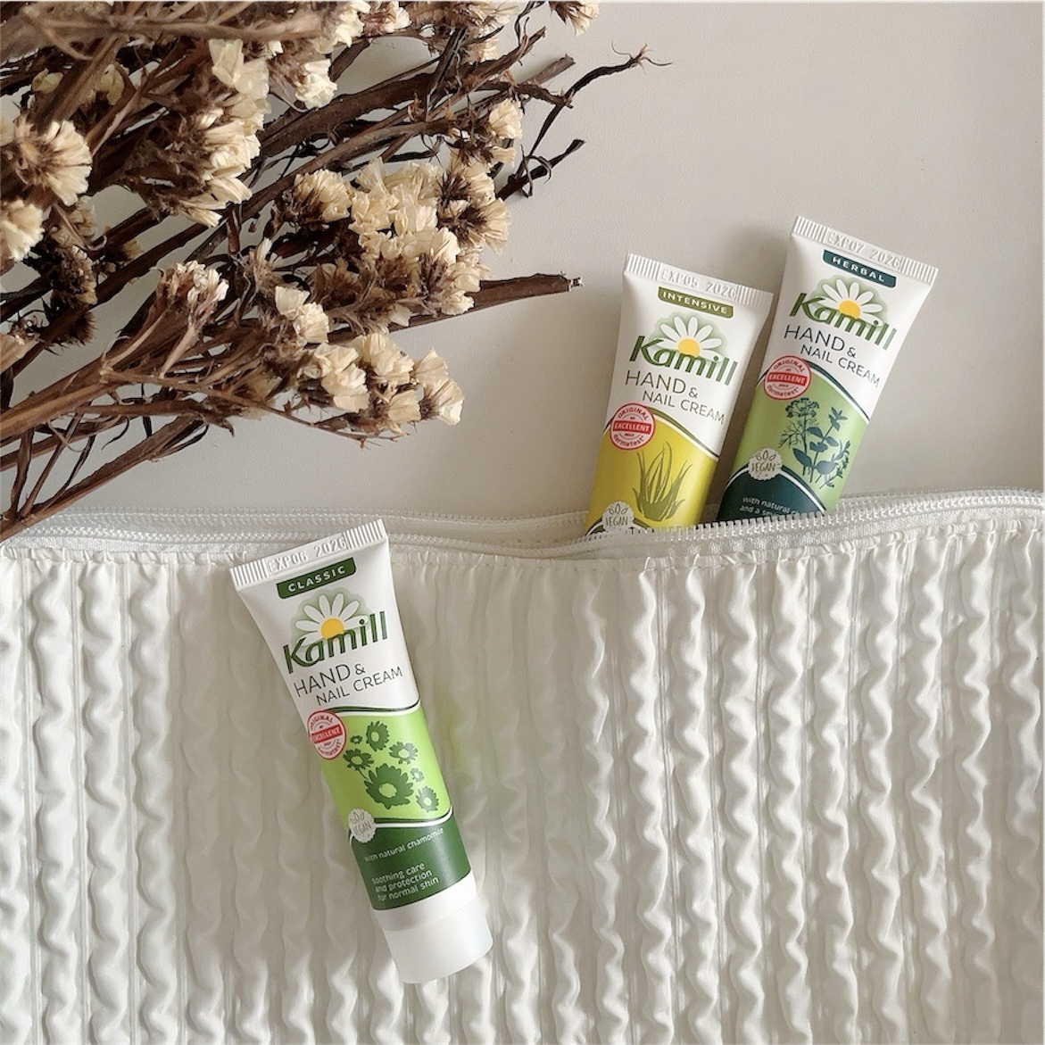 ハンド＆ネイルクリームミニ 企画セット30ml*3/カミール/その他キットセットを使ったクチコミ（2枚目）
