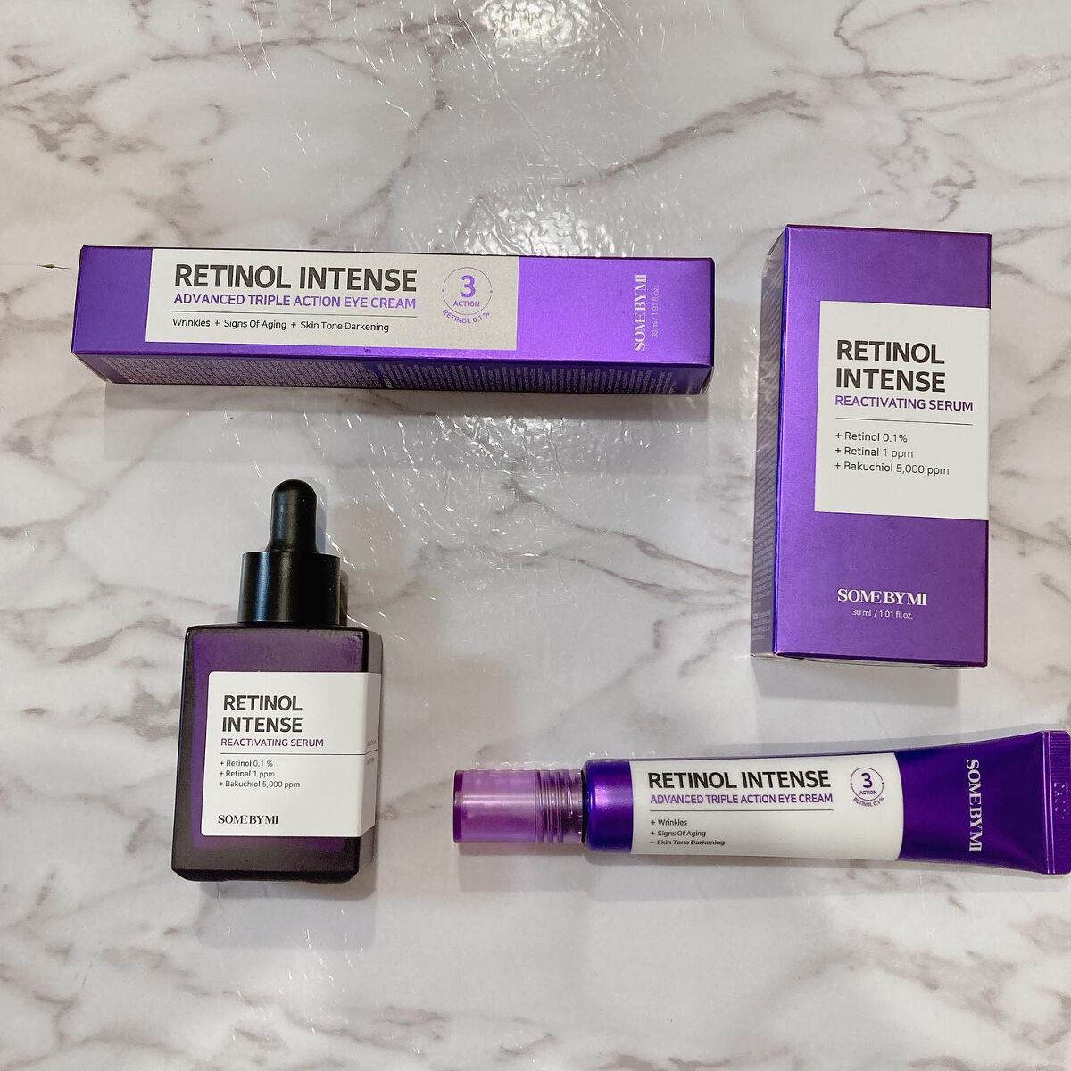 レチノールインテンシブ アドバンスドトリプルアクションアイクリーム/SOME BY MI/アイケア・アイクリームを使ったクチコミ（1枚目）