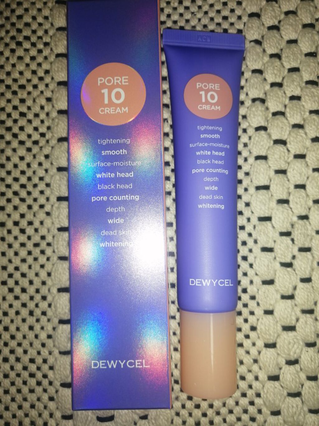 ポアーテンクリーム/DEWYCEL/化粧下地を使ったクチコミ（1枚目）