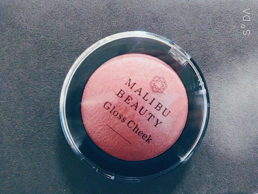 グロスチーク/マリブビューティー/パウダーチークを使ったクチコミ（1枚目）