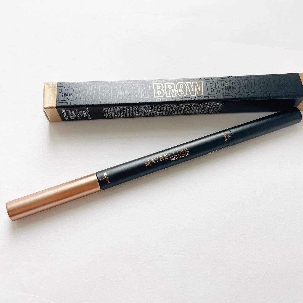 ブロウインク カラーティントデュオ 07 ミルクティーブラウン/MAYBELLINE NEW YORK/眉ティントを使ったクチコミ（2枚目）