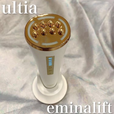 eminalift ホワイト×ゴールド/ULTIA/美顔器・マッサージを使ったクチコミ（1枚目）