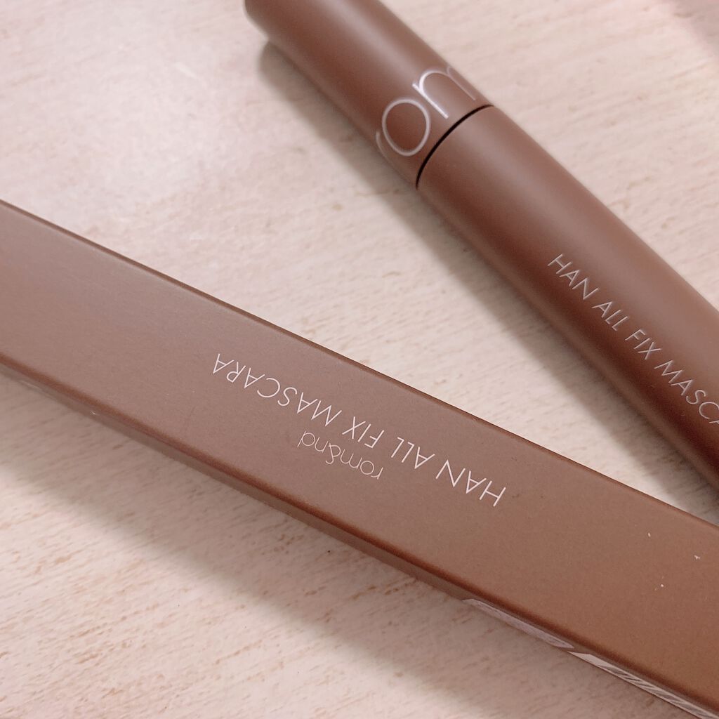 ハンオールフィックスマスカラ/rom&nd/マスカラを使ったクチコミ（3枚目）