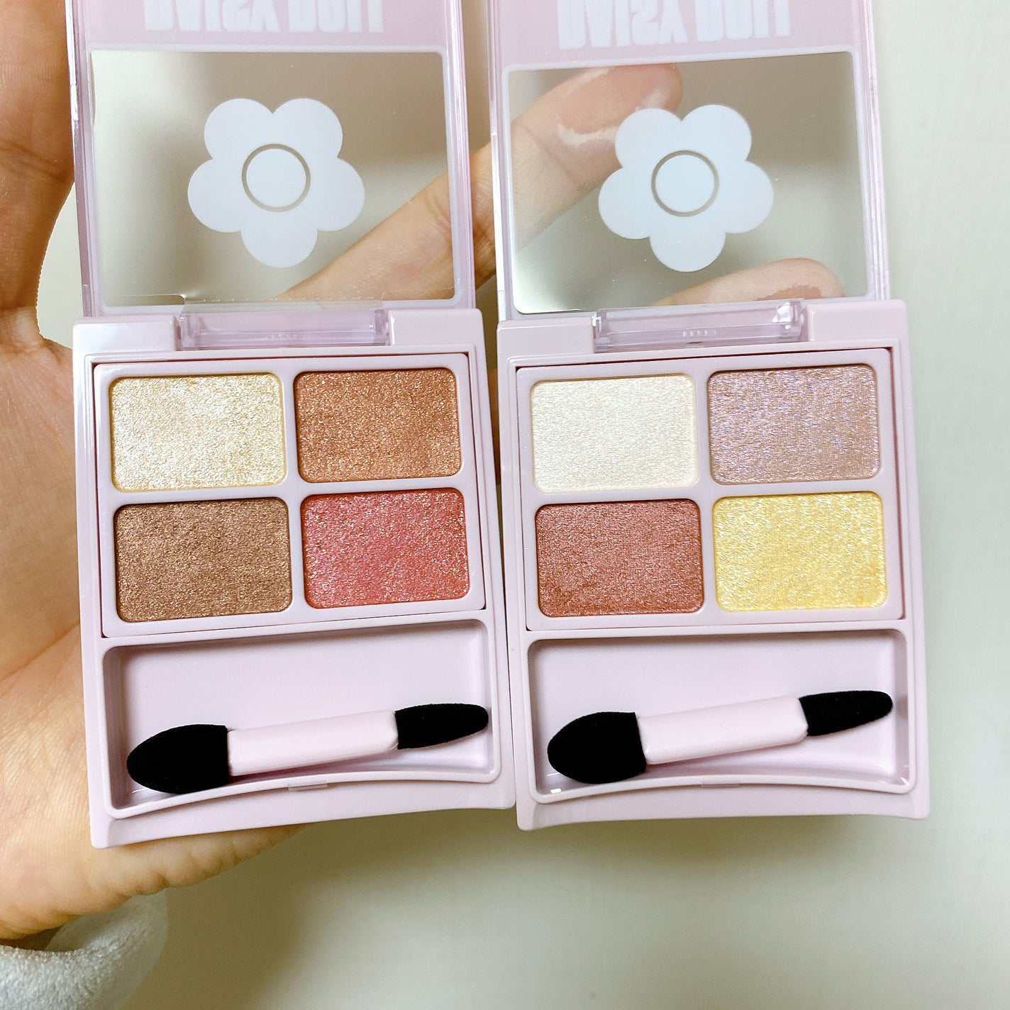 デイジードール アイカラー パレット/DAISY DOLL by MARY QUANT/アイシャドウパレットを使ったクチコミ(2枚目)