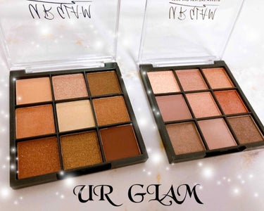 UR GLAM　BLOOMING EYE COLOR PALETTE/U R GLAM/アイシャドウパレットを使ったクチコミ（1枚目）