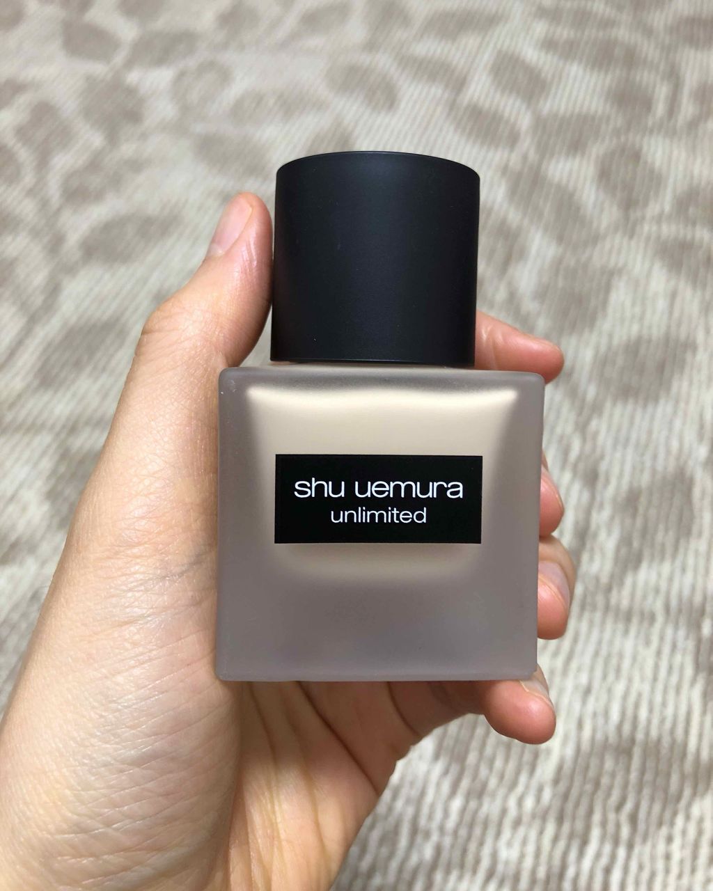 (旧)アンリミテッド ラスティング フルイド/shu uemura/リキッドファンデーションを使ったクチコミ(1枚目)