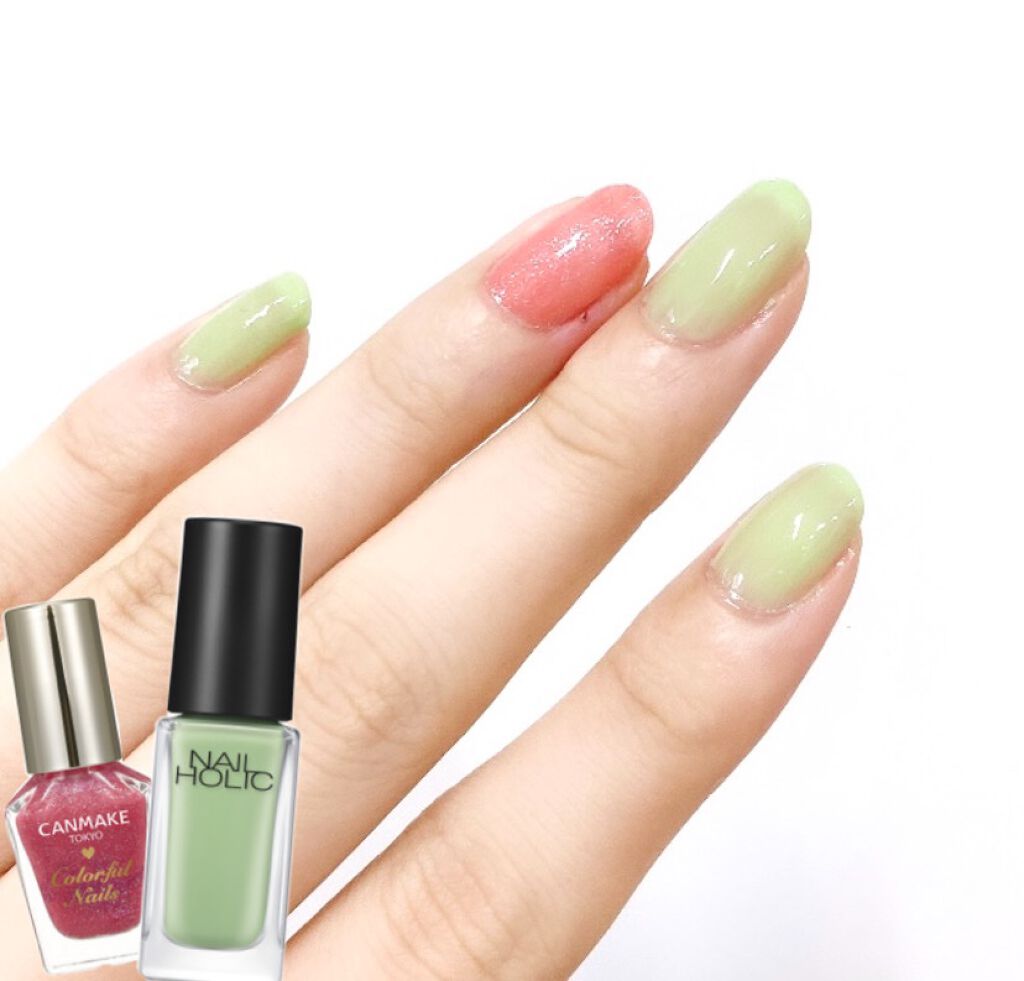 カラフルネイルズ/キャンメイク/マニキュアを使ったクチコミ(2枚目)