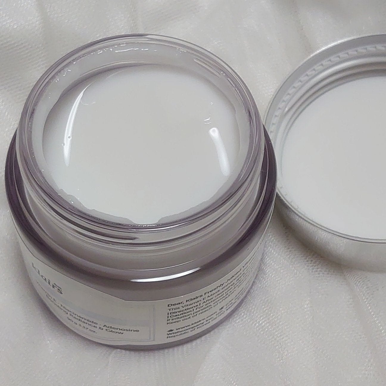 フレッシュリージュースドビタミンEマスク(90g)/Klairs/フェイスクリームを使ったクチコミ(2枚目)