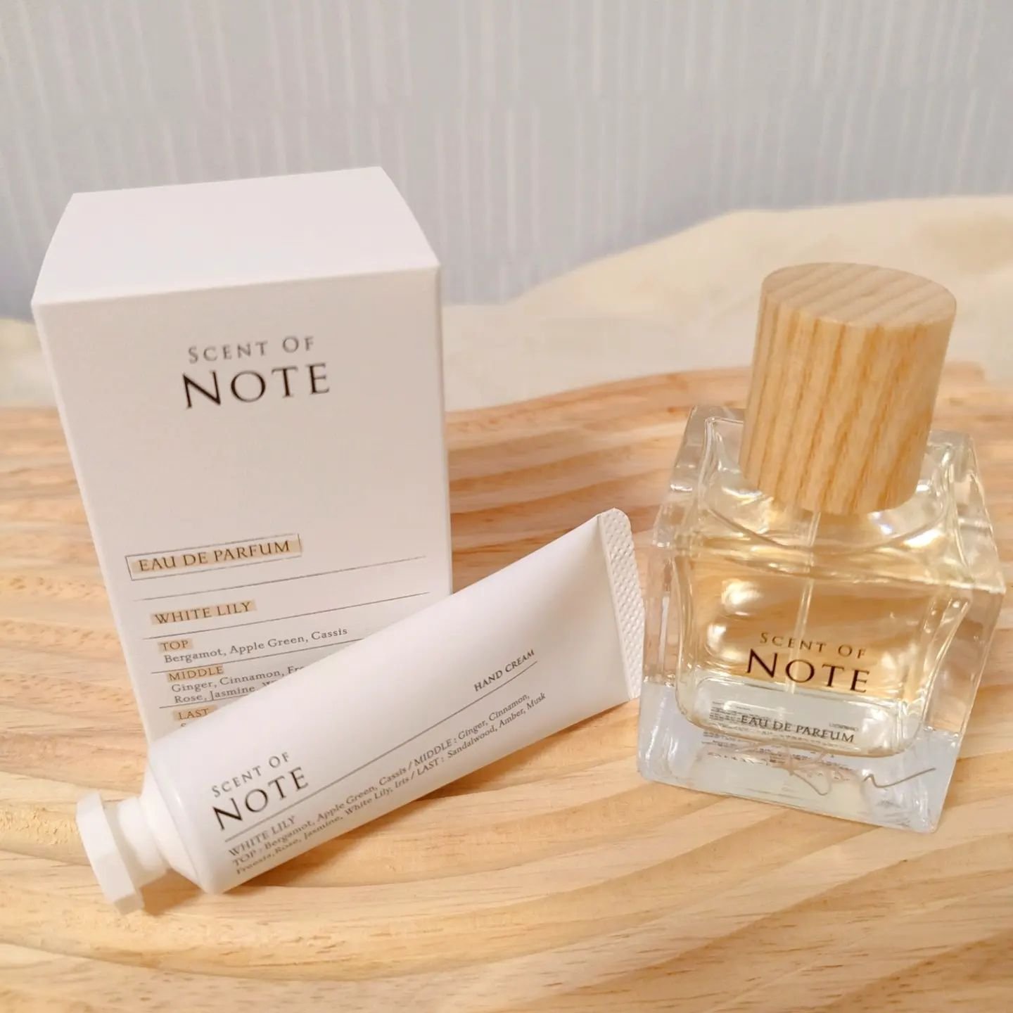 セントオブノート 香水 50ml x2 錦戸亮 ホワイトリリー オードパルファム 錦戸亮プロデュース「SCENT OF NOTE（セントオブノート
