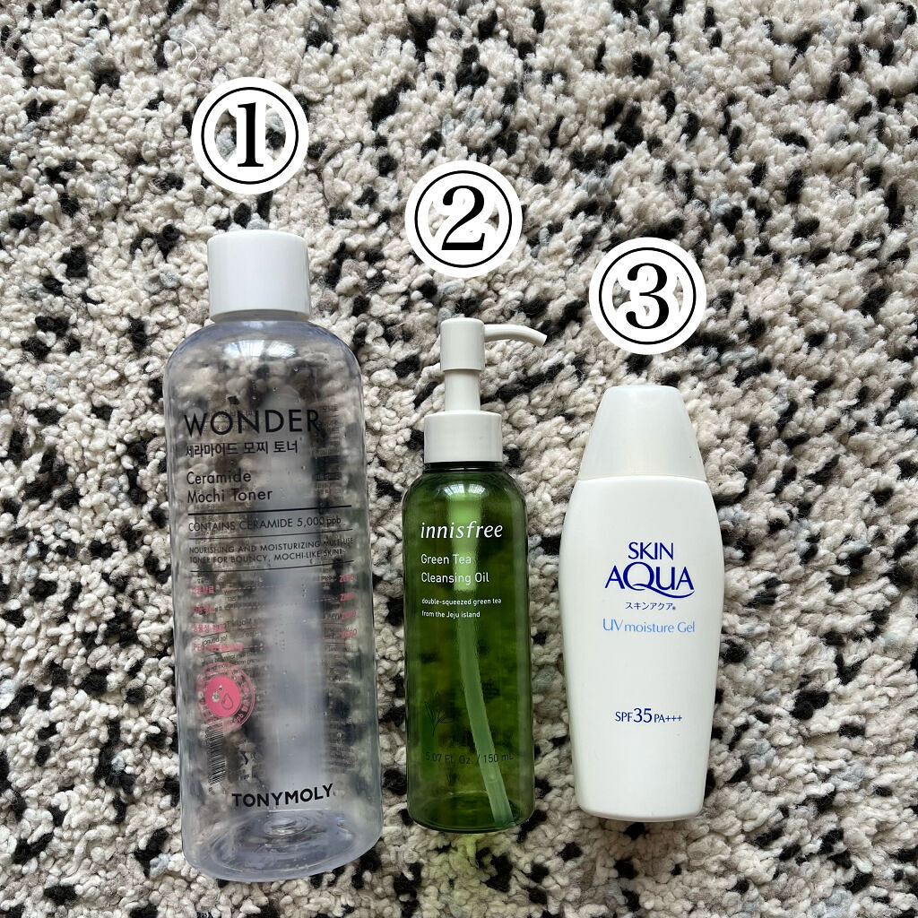 グリーンティー クレンジングオイル/innisfree/オイルクレンジングを使ったクチコミ（2枚目）