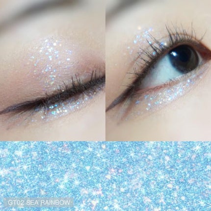 パールブリーアイグリッター/BLACK ROUGE/グリッターを使ったクチコミ(6枚目)