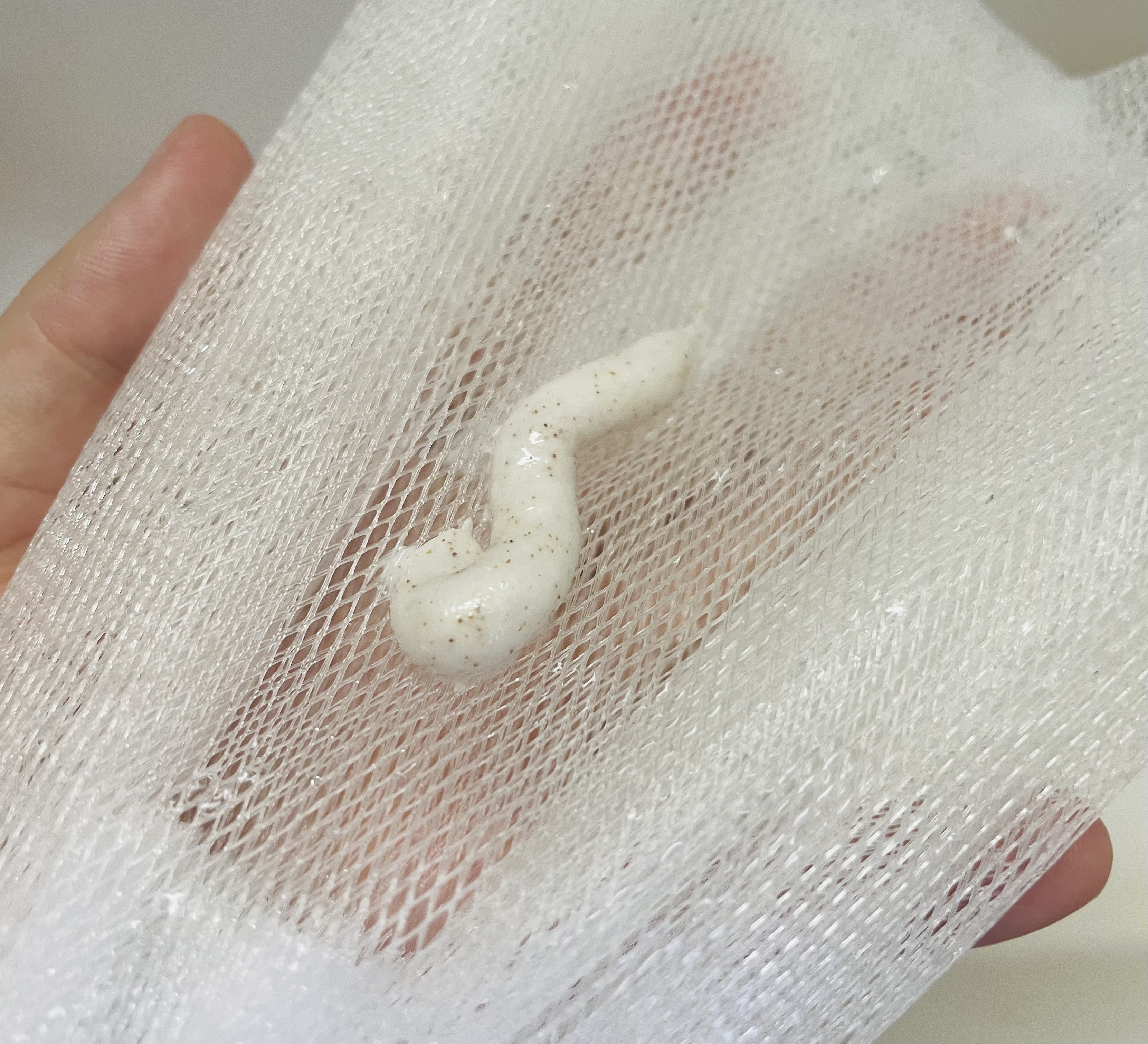 マイルドスクラブ洗顔フォーム/無印良品/スクラブ・ゴマージュを使ったクチコミ（2枚目）