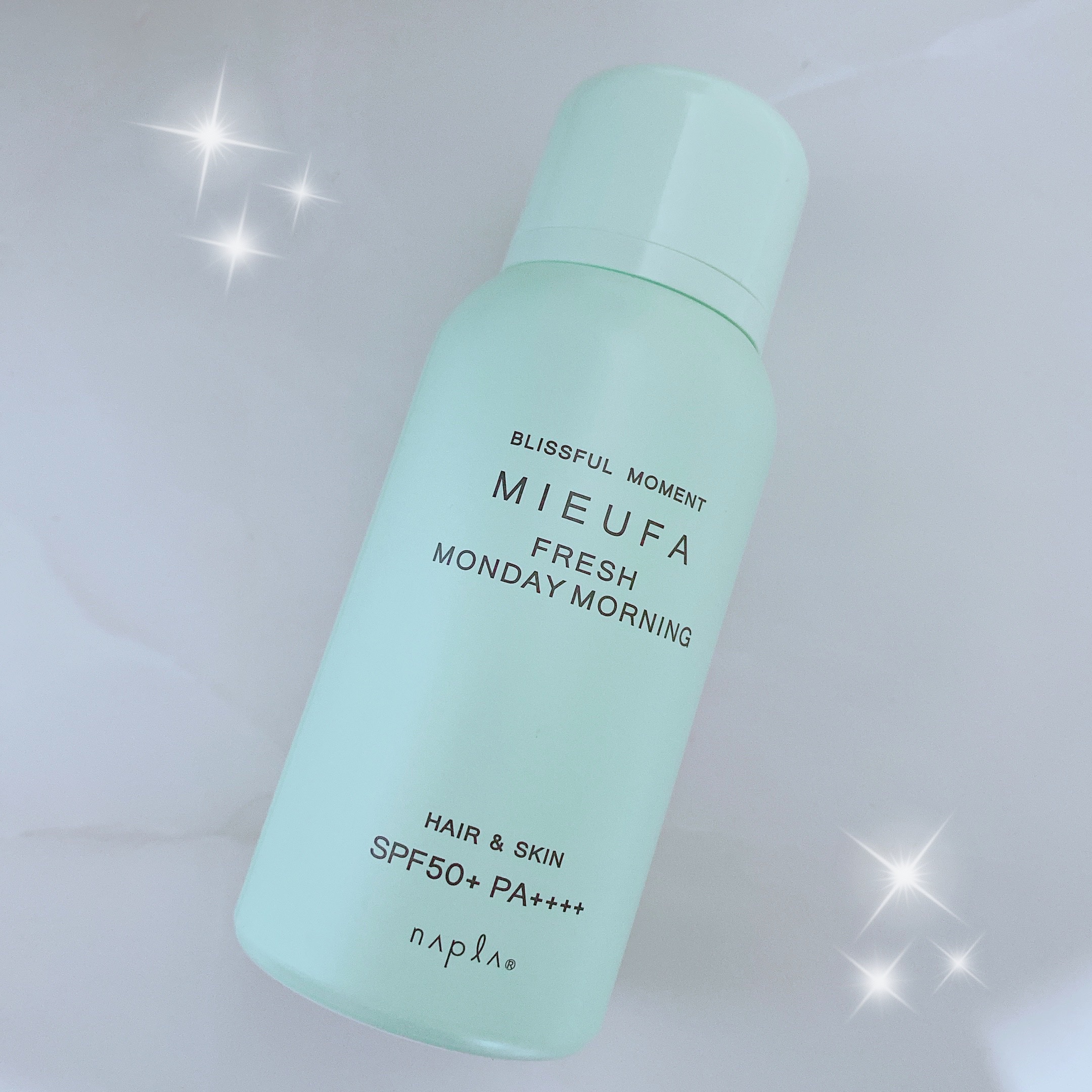 フレグランスUVスプレー　フレッシュマンデーモーニング/MIEUFA/日焼け止めミスト・スプレーを使ったクチコミ（1枚目）