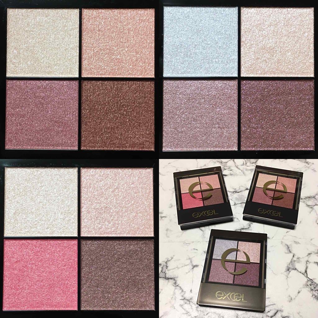 リアルクローズシャドウ/excel/アイシャドウパレットを使ったクチコミ(2枚目)