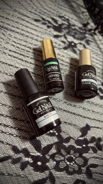 ジェルネイル(ライト対応)/セリア/ジェルネイルを使ったクチコミ(1枚目)