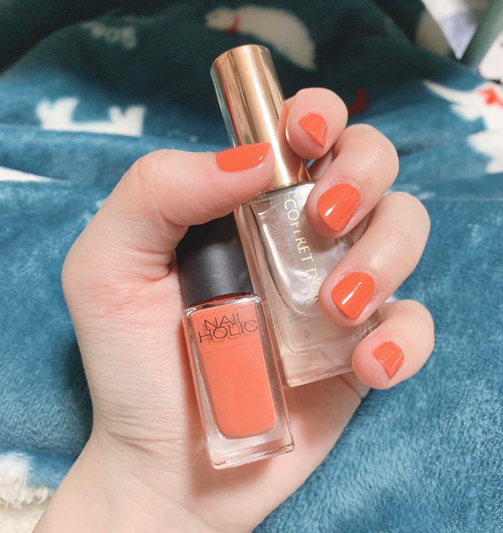 ネイルホリック Ethnic color OR207/ネイルホリック/マニキュアを使ったクチコミ（1枚目）