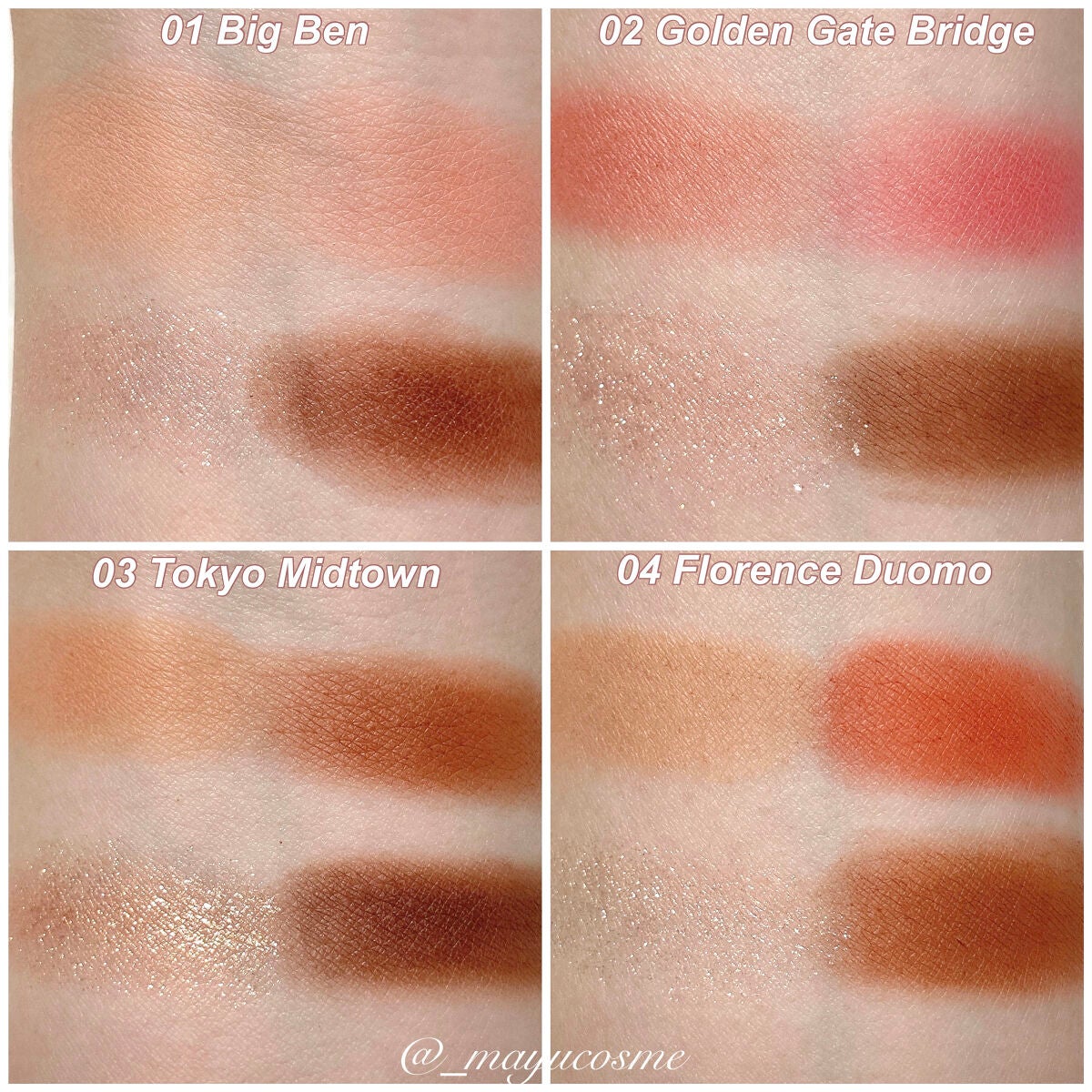 プチポケットアイシャドウパレット/SO GLAM/アイシャドウパレットを使ったクチコミ(5枚目)