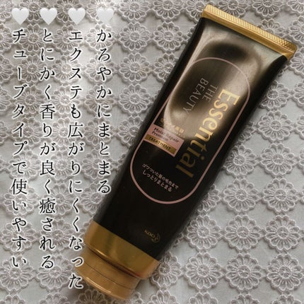 THE BEAUTY 髪のキメ美容プレミアムトリートメント<モイストリペアプレミアム>/エッセンシャル/洗い流すヘアトリートメントを使ったクチコミ(2枚目)