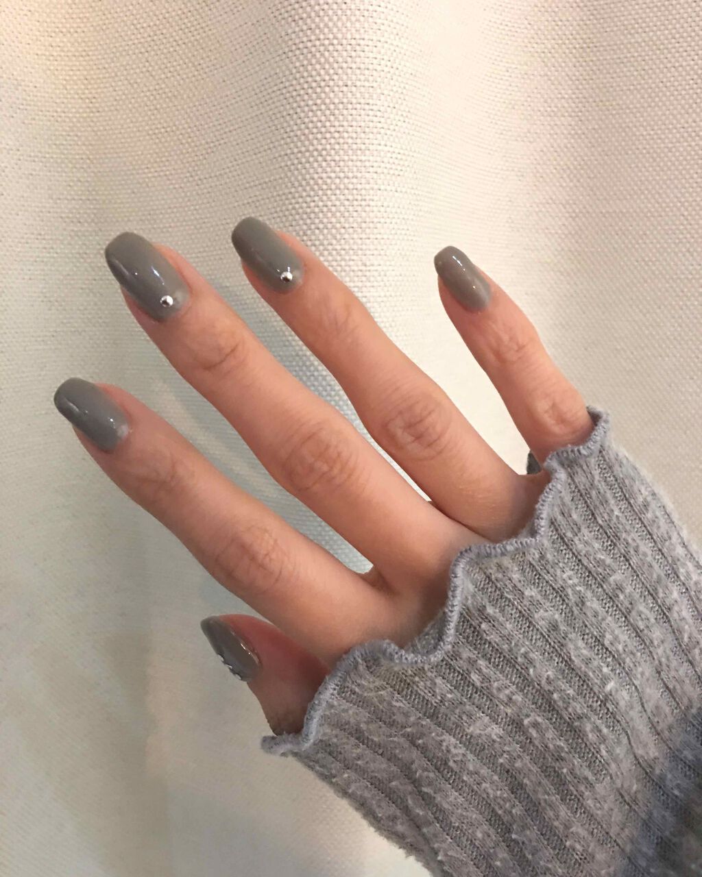 ワンカラーネイルのネイルデザイン】ジェルネイル｜ジェルミーワンの