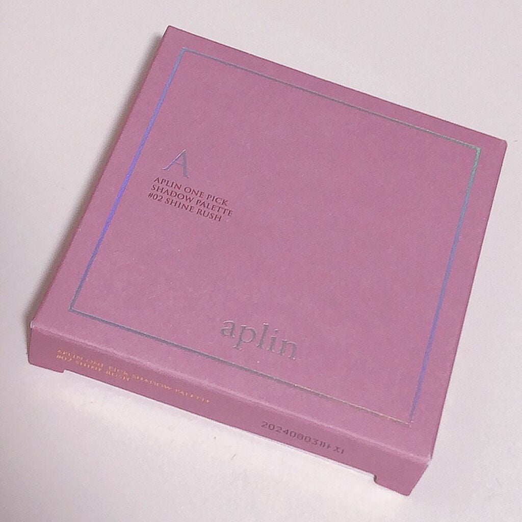 ワンピックアイシャドウパレット/APLIN/アイシャドウパレットを使ったクチコミ(1枚目)