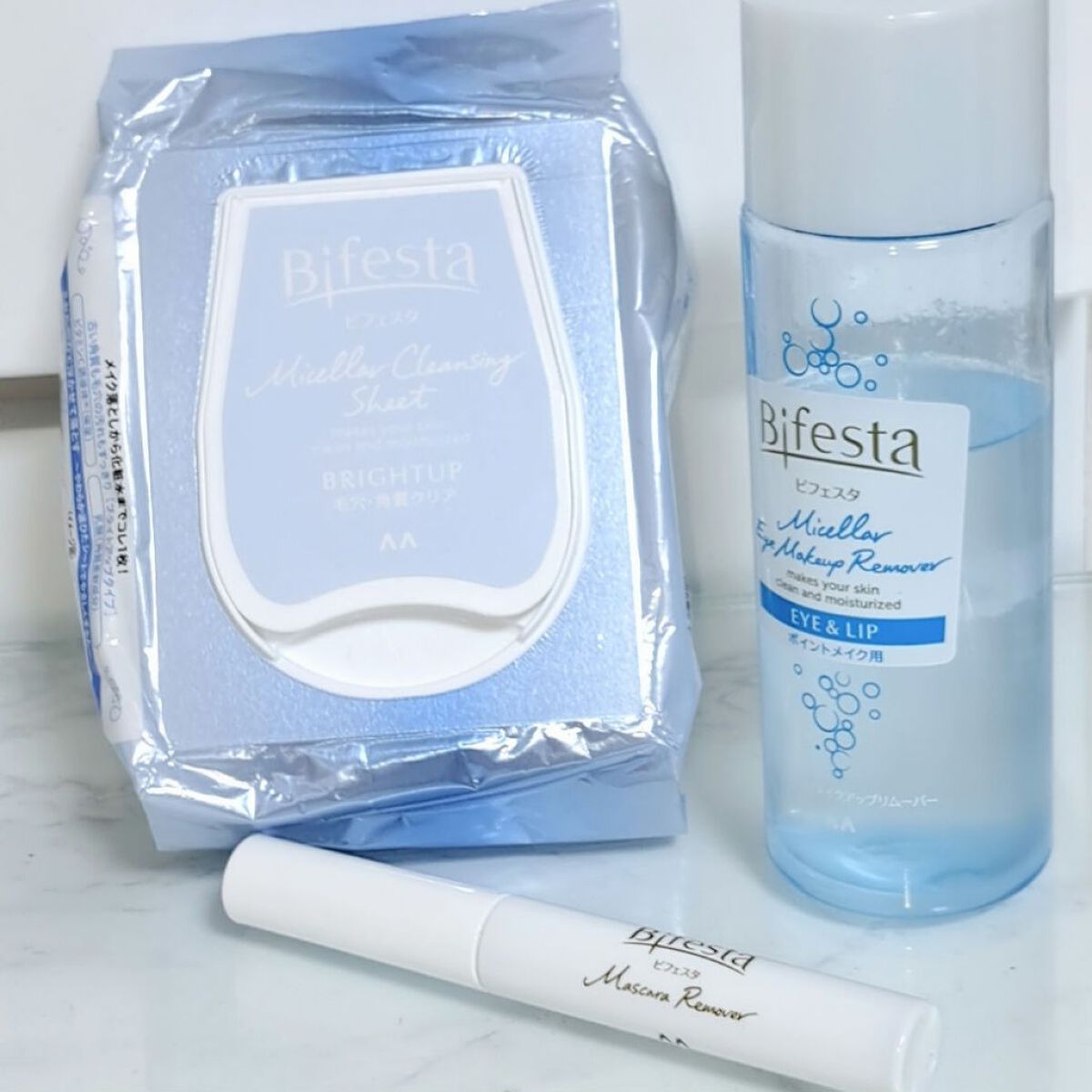ミセラーアイメイクアップリムーバー/ビフェスタ/ポイントメイクリムーバーを使ったクチコミ（3枚目）