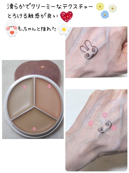 カバーアッププロコンシーラー/TFIT/パレットコンシーラーを使ったクチコミ(3枚目)