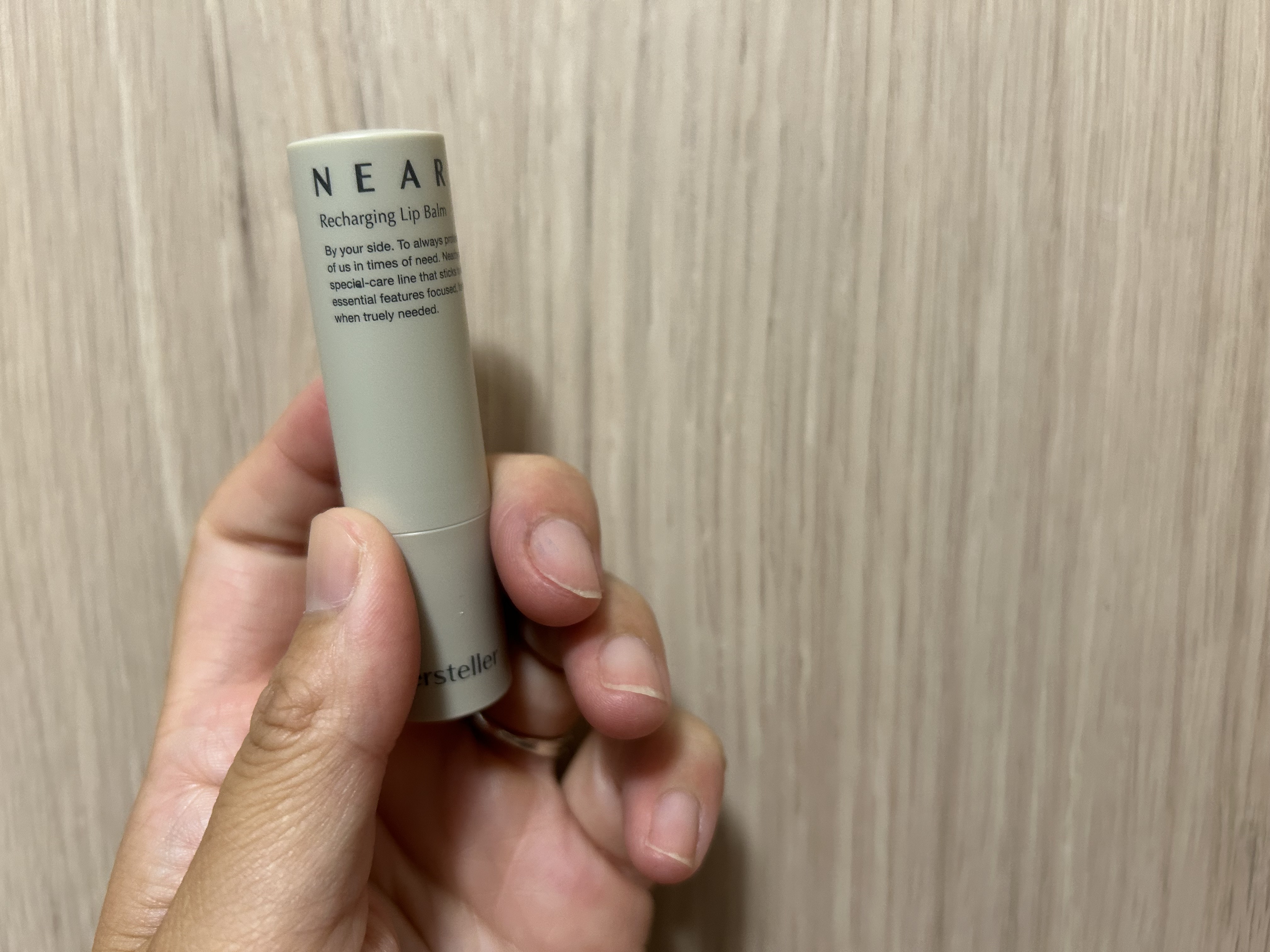 NEARBY Recharging Lip Balm 03 Sunset Coral/Hersteller/口紅を使ったクチコミ（3枚目）