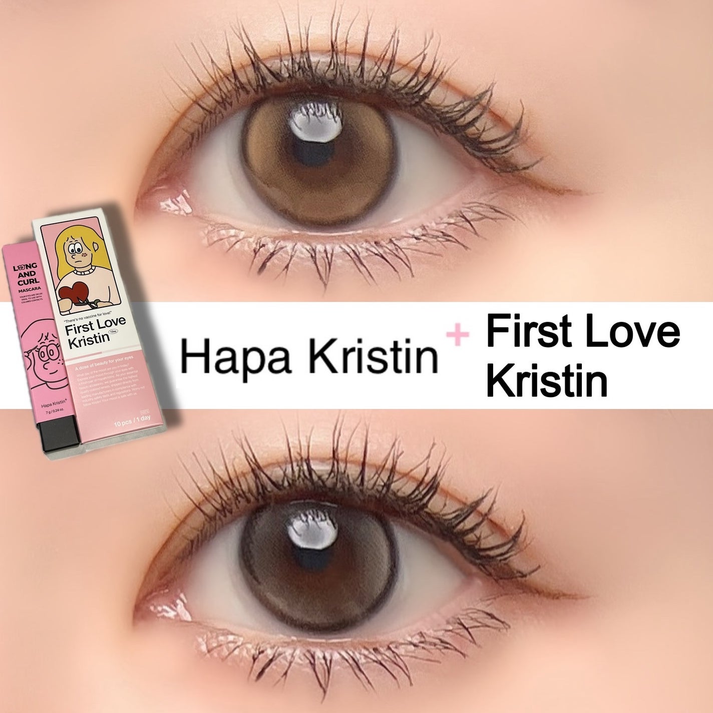 First Love Kristen/Hapa kristin/カラーコンタクトレンズを使ったクチコミ(1枚目)