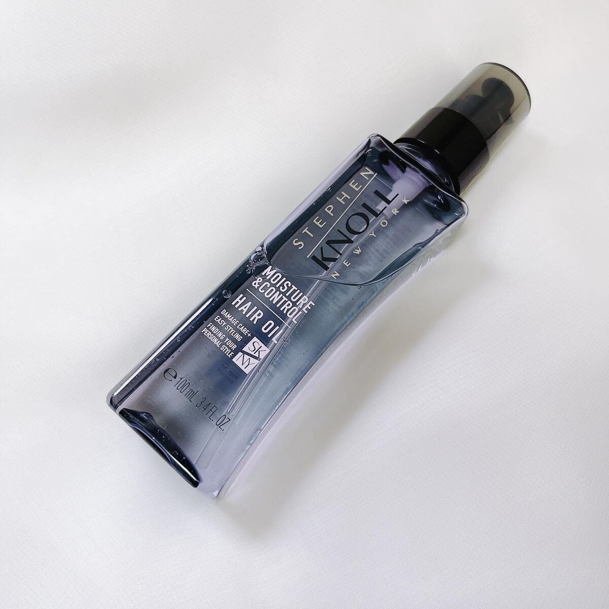 モイスチュアコントロール ヘアオイル W/スティーブンノル ニューヨーク/ヘアオイルを使ったクチコミ(4枚目)