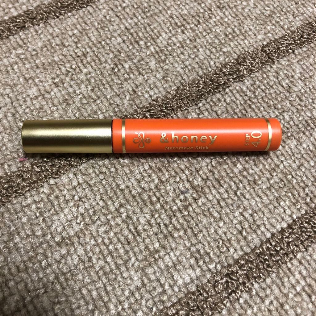 マトメイクスティック 4.0/&honey/ヘアジェルを使ったクチコミ(1枚目)