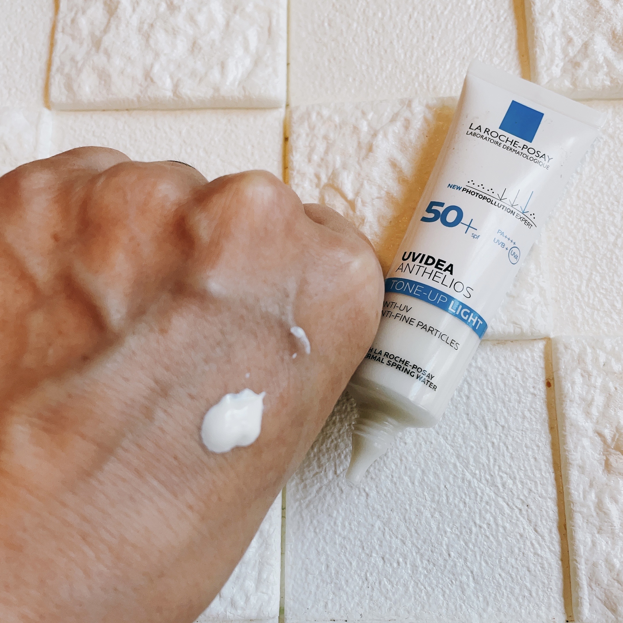 UVイデア XL プロテクショントーンアップ/ラ ロッシュ ポゼ/日焼け止めクリームを使ったクチコミ（3枚目）