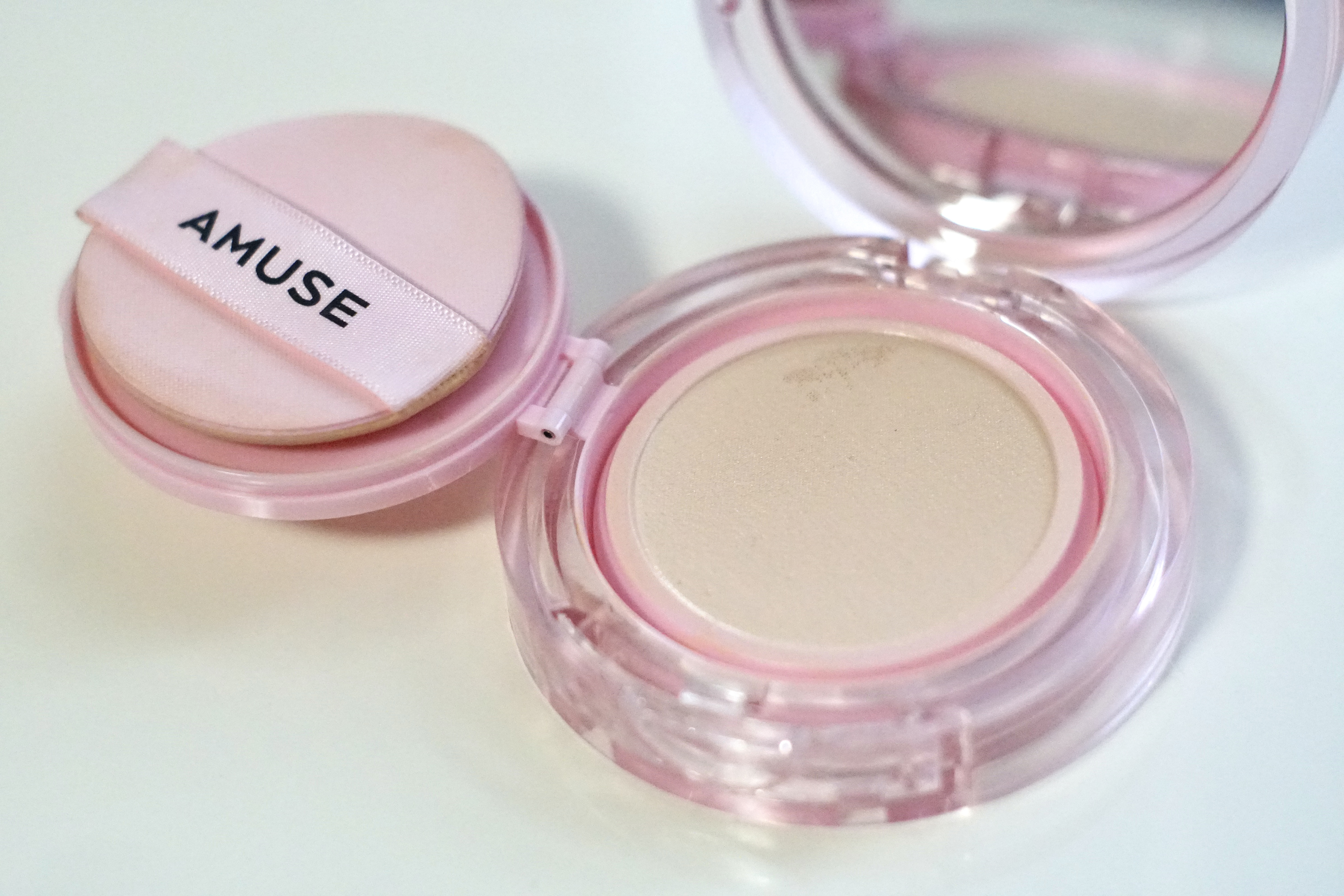 デューパワーヴィーガンクッション 01 ピュア/AMUSE/クッションファンデーションを使ったクチコミ（2枚目）