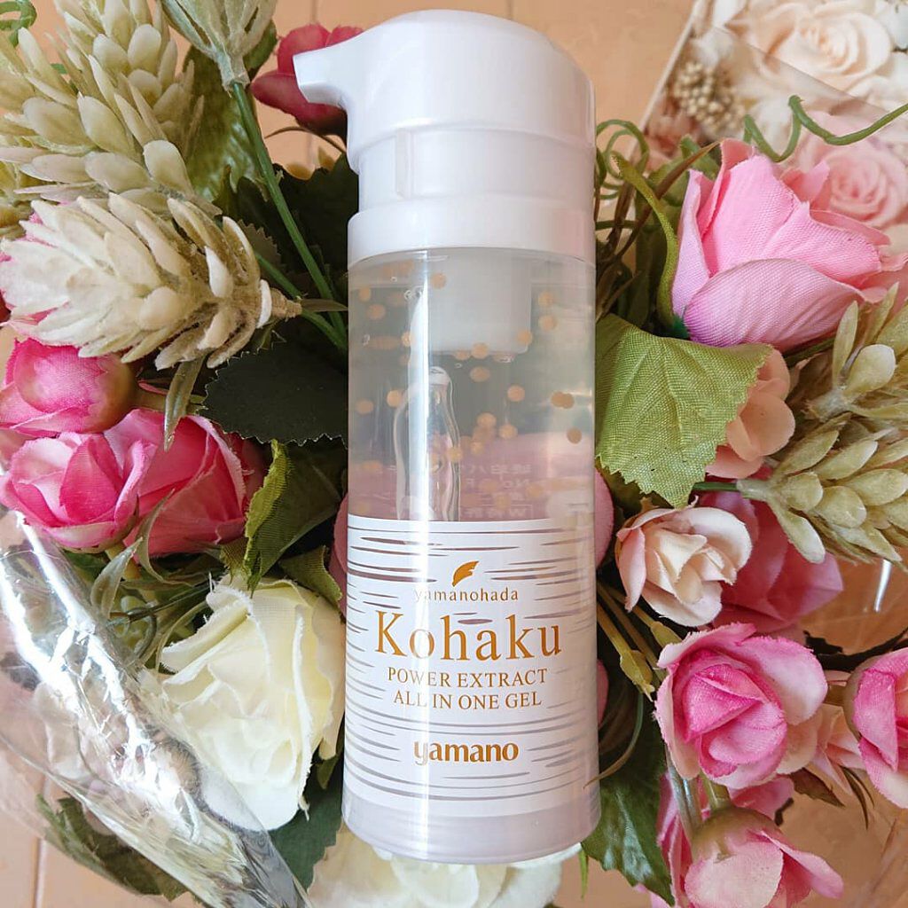 琥珀パワーエキスオールインワンジェル/ヤマノ肌/オールインワン化粧品を使ったクチコミ（1枚目）
